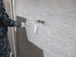 外壁ＷＢ　シーラー塗装